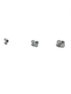 Stainless steel screw back studs(silver color)