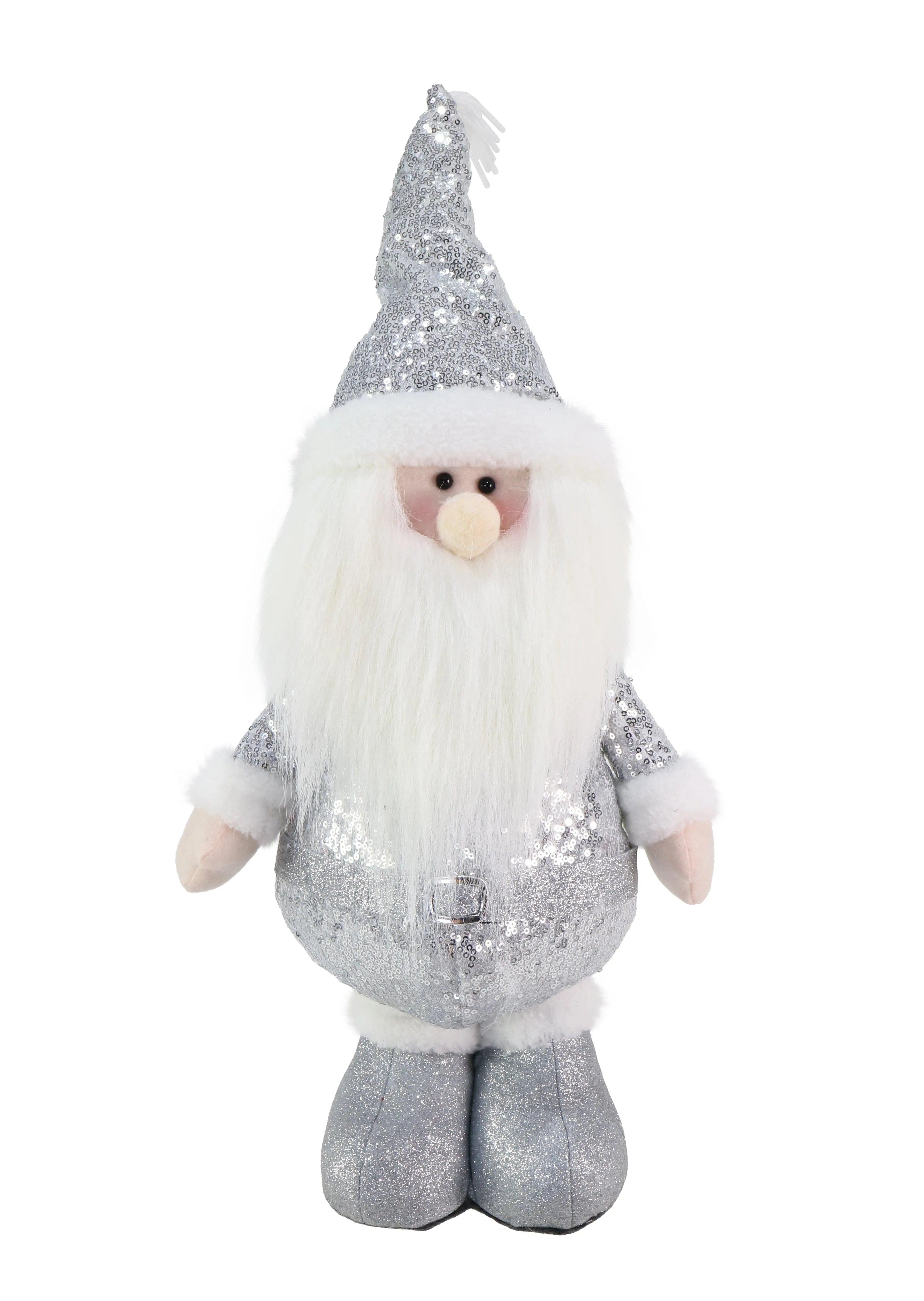 Standing Sequin Santa 2 Asst (60cm)