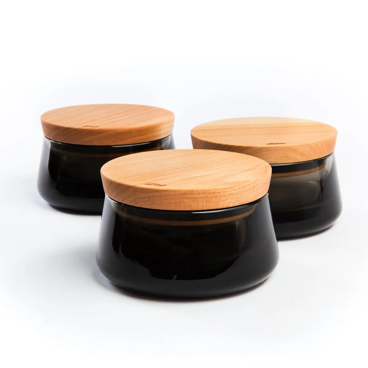 Stonito Storage Jar - Cherry Wood