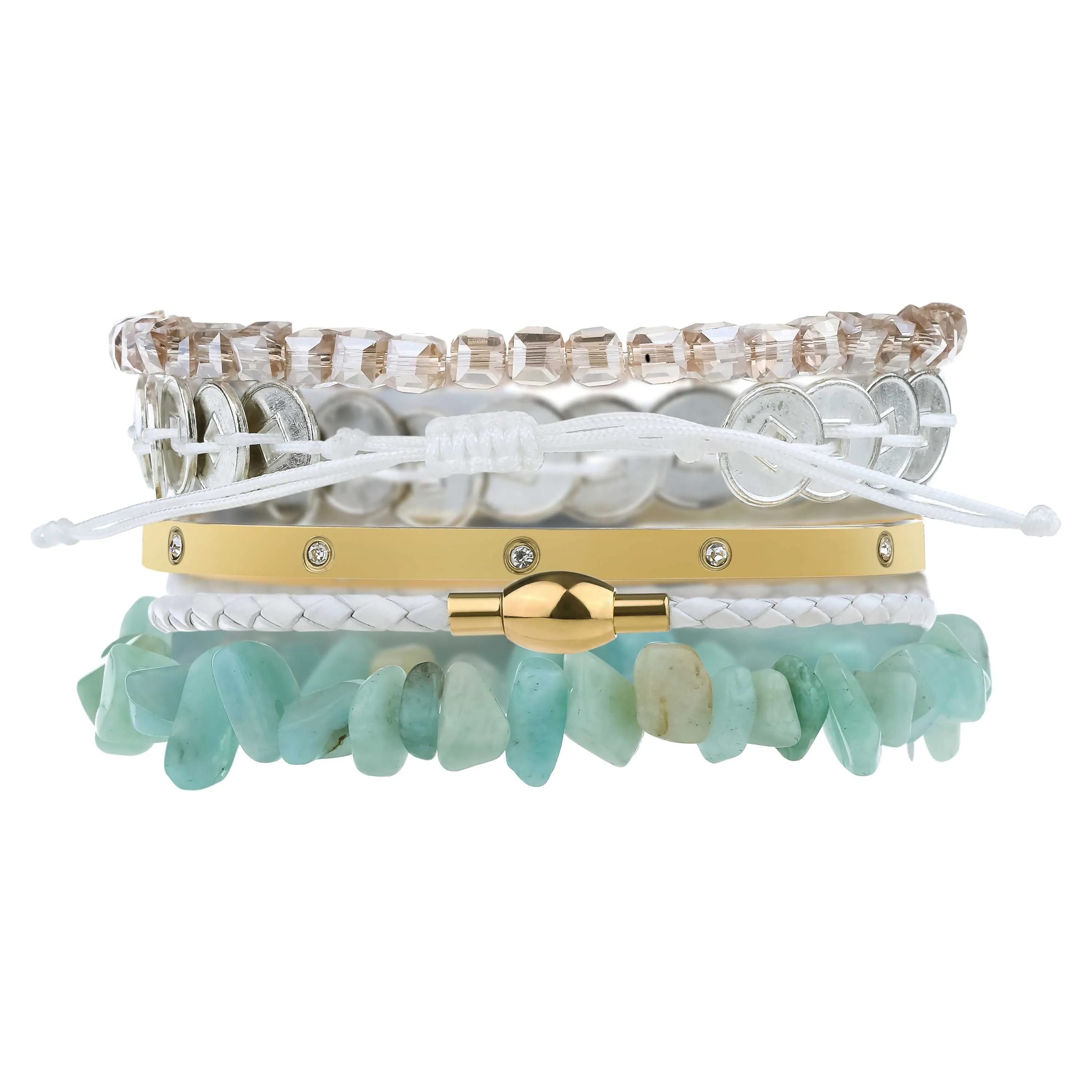 Tavira Stacking Bracelet Set