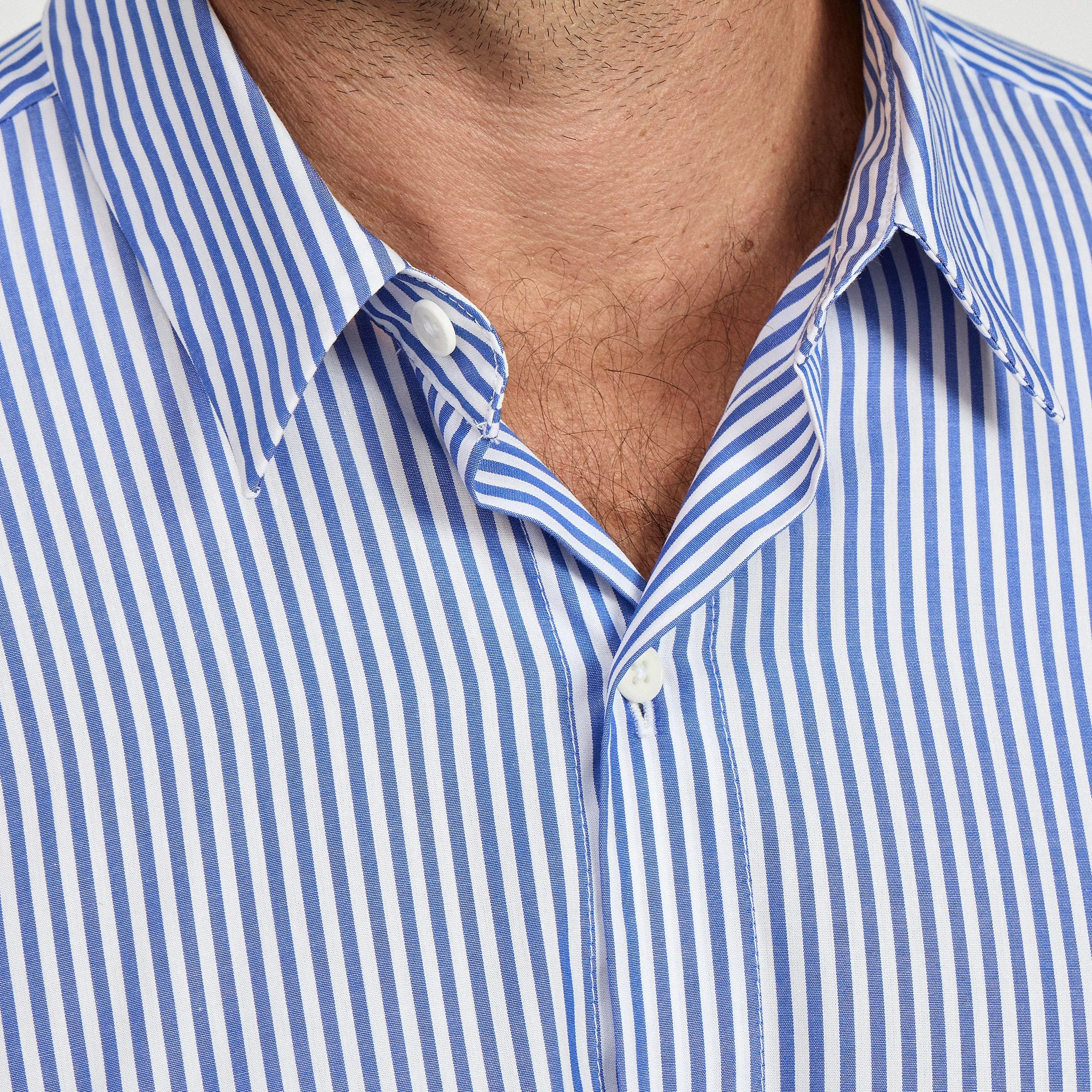 The Striped Poplin Shirt