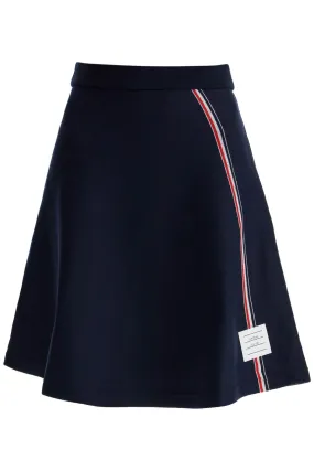 THOM BROWNE 'knitted skirt with tricolor detail