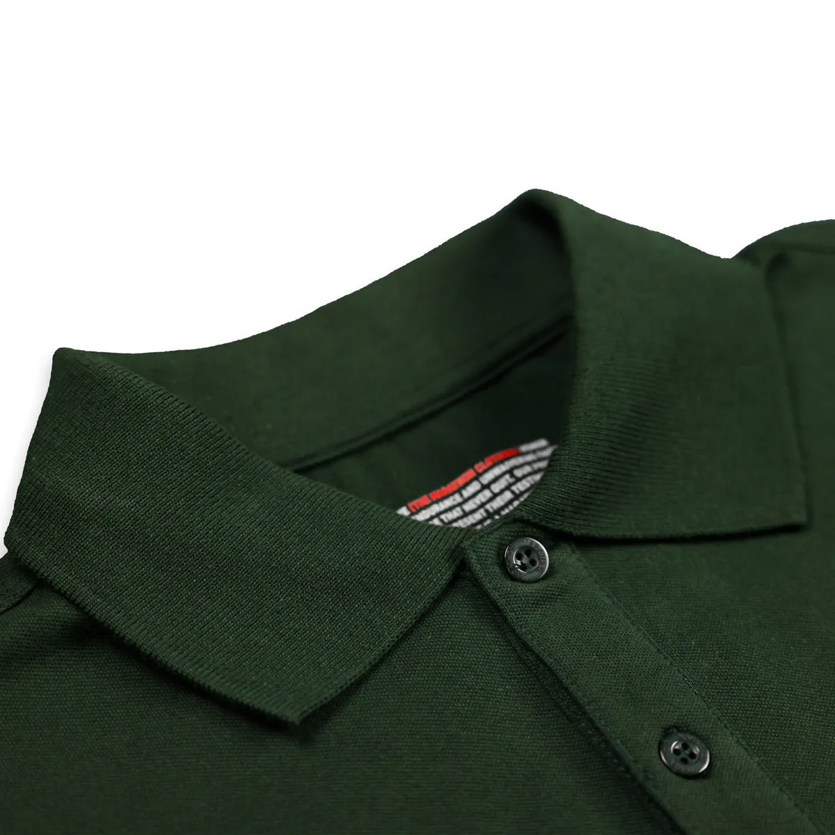 TMC Flag (1 inch) Polo - Forest Green