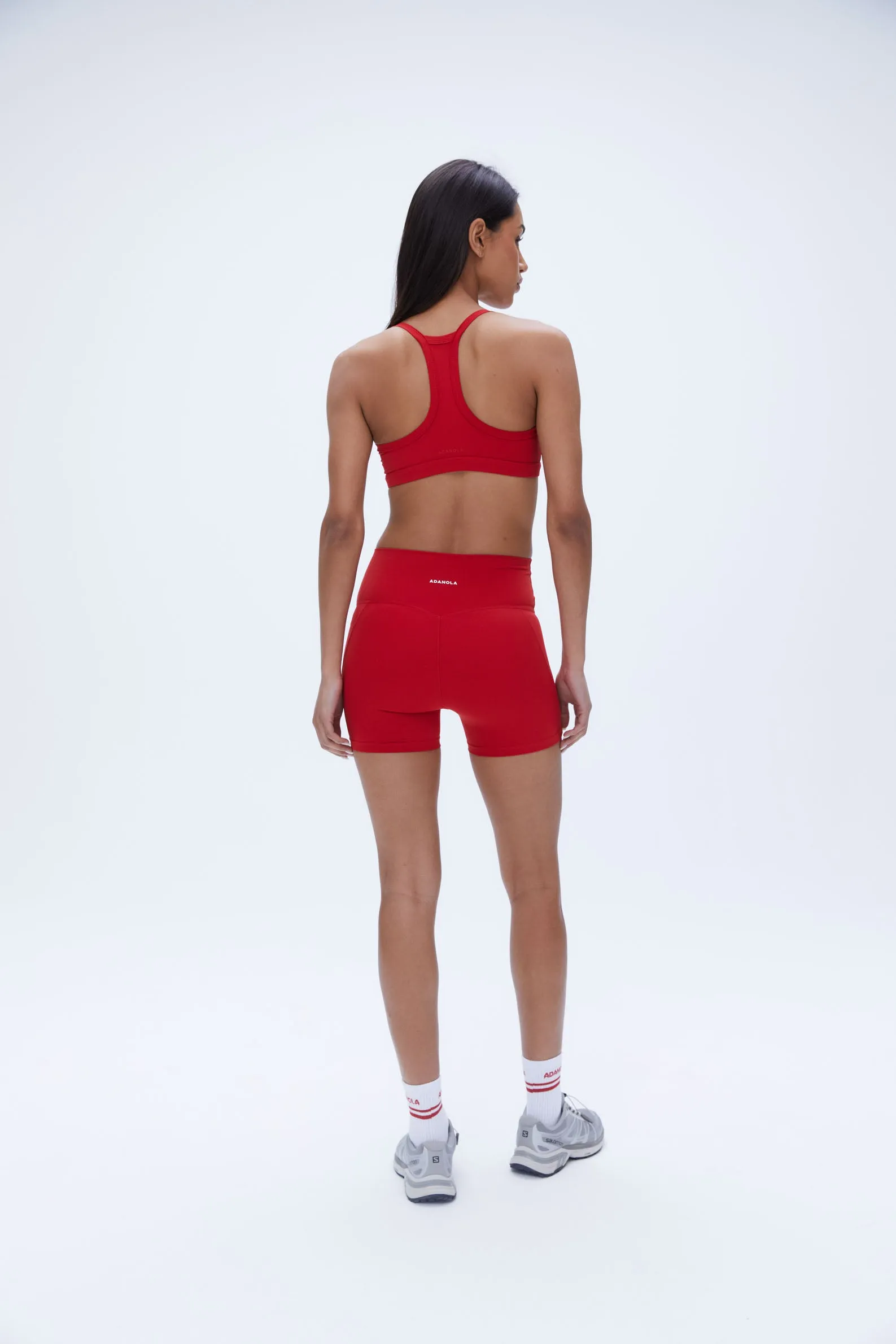 Ultimate Ultra Crop Pocket Short - Classic Red