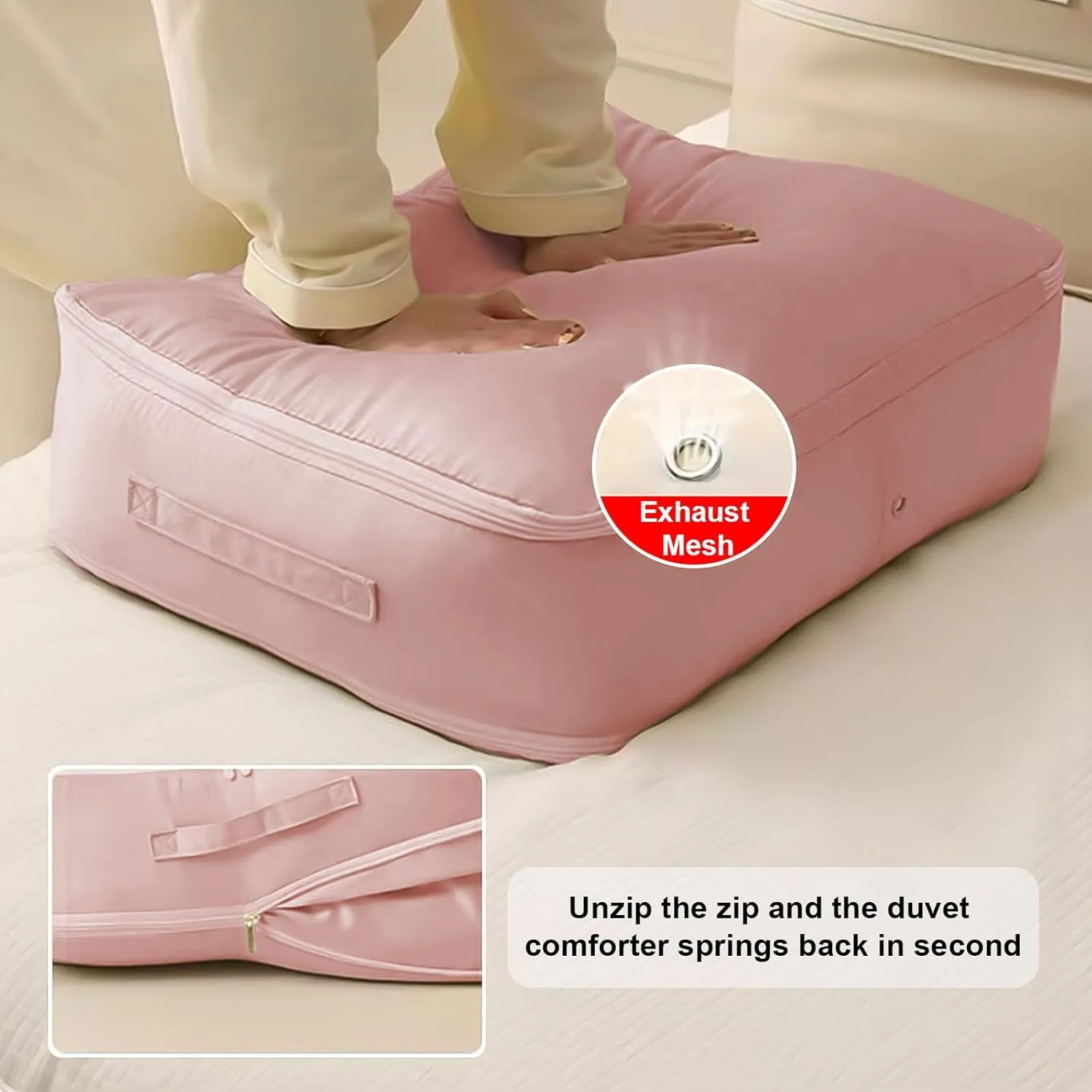 Ultra Space Saving Self Compression Organizer