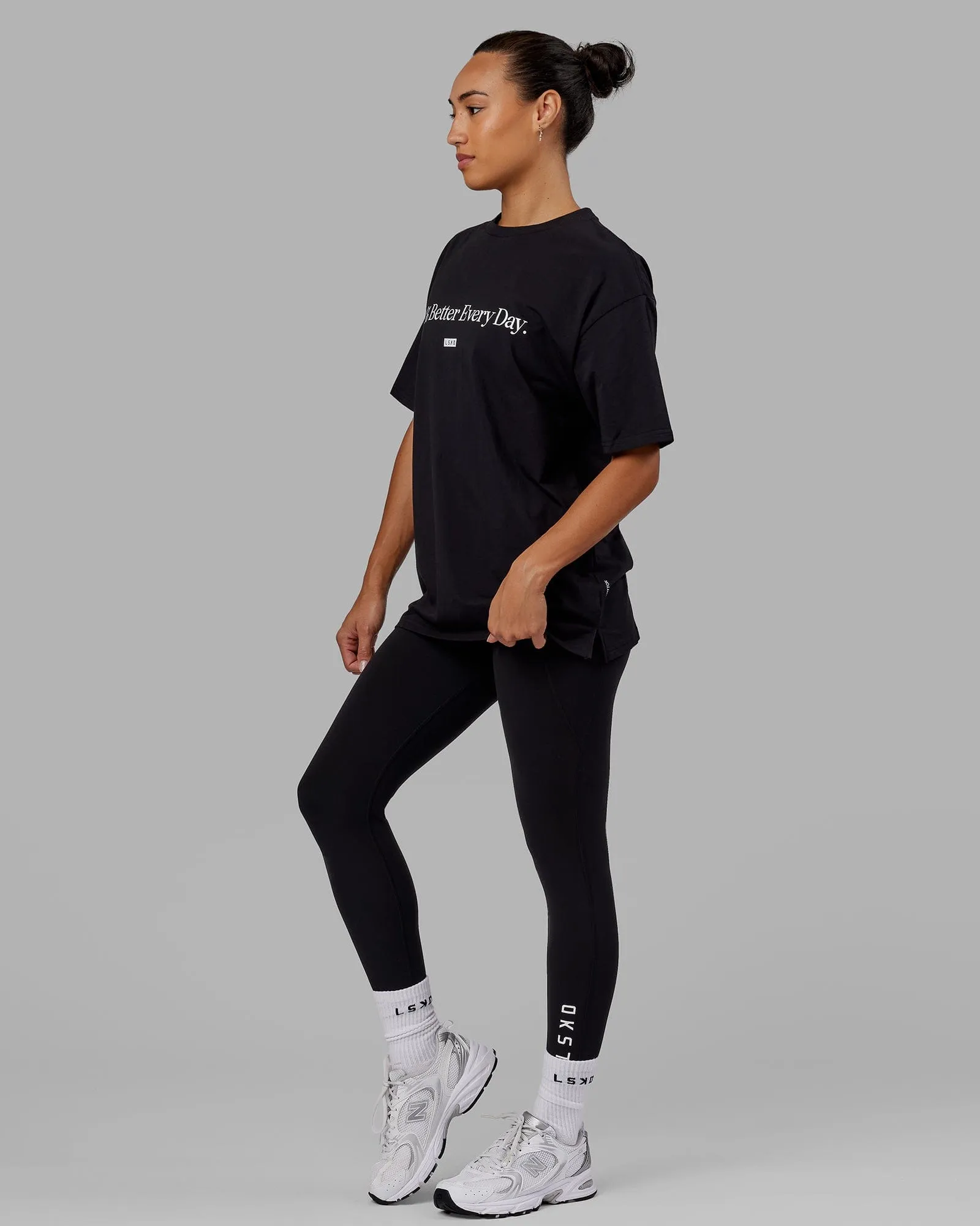 Unisex 1% Better FLXCotton Tee Oversize - Black