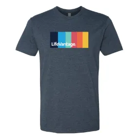 Unisex LV Color Blocks Short Sleeve Tee