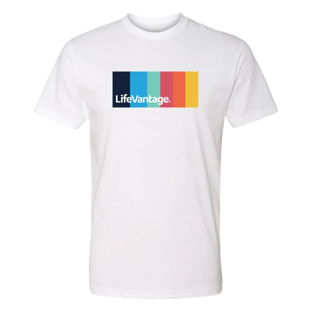 Unisex LV Color Blocks Short Sleeve Tee