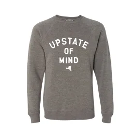 Upstate of Mind Crewneck - Nickel Heather