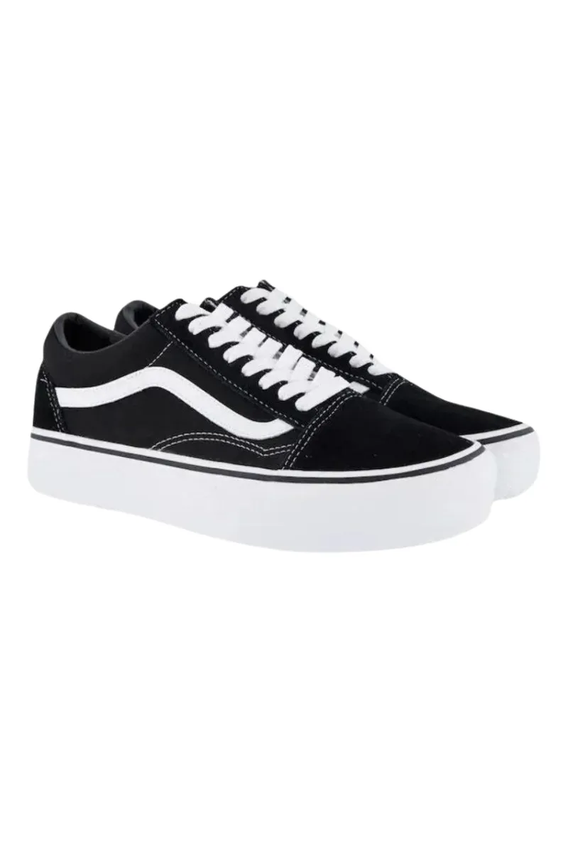 Vans | Unisex Old Skool Platform (Black/White)