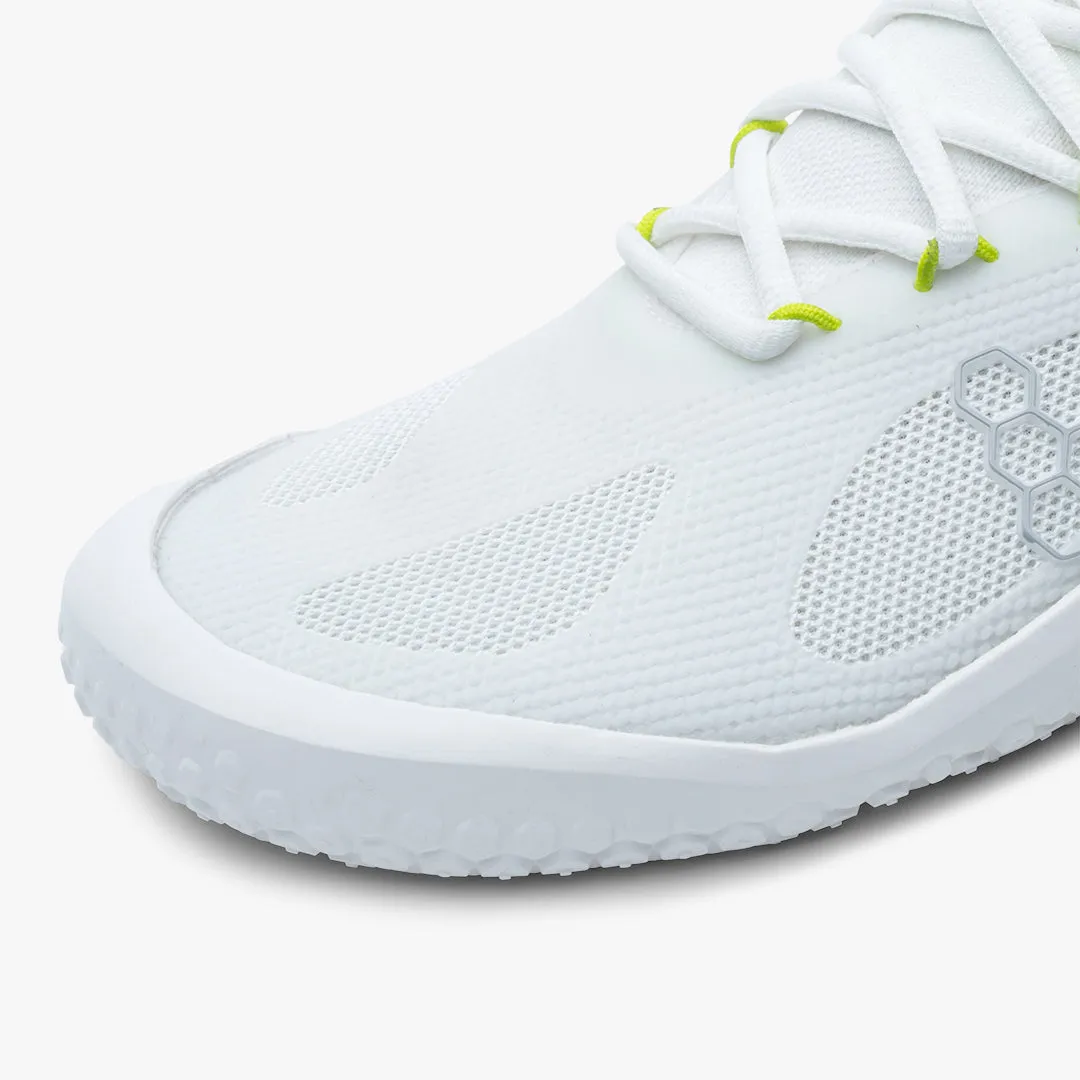 Vivobarefoot Motus Strength Womens – White / Acid Lime