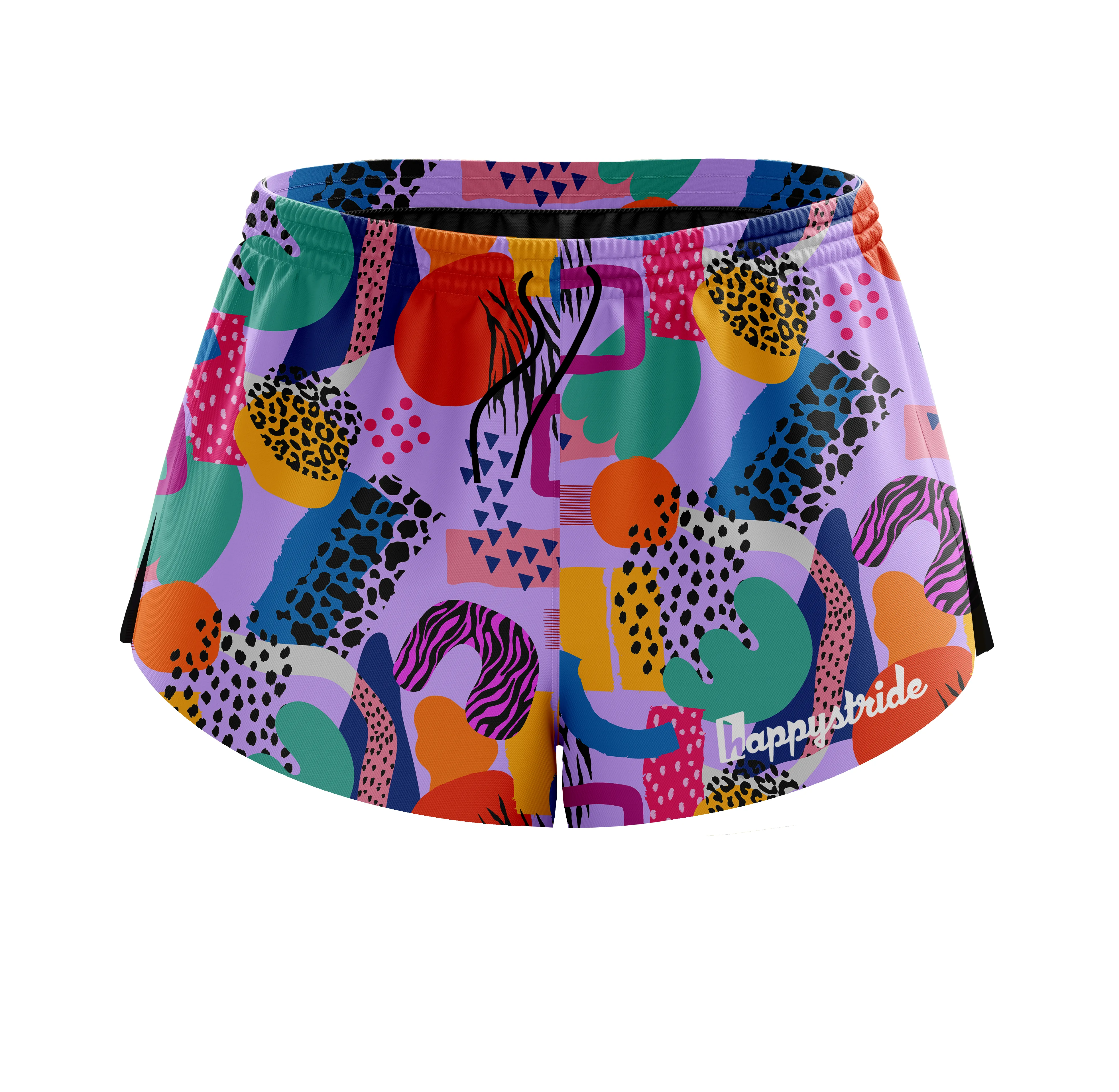 ''We like to party'' racer shorts