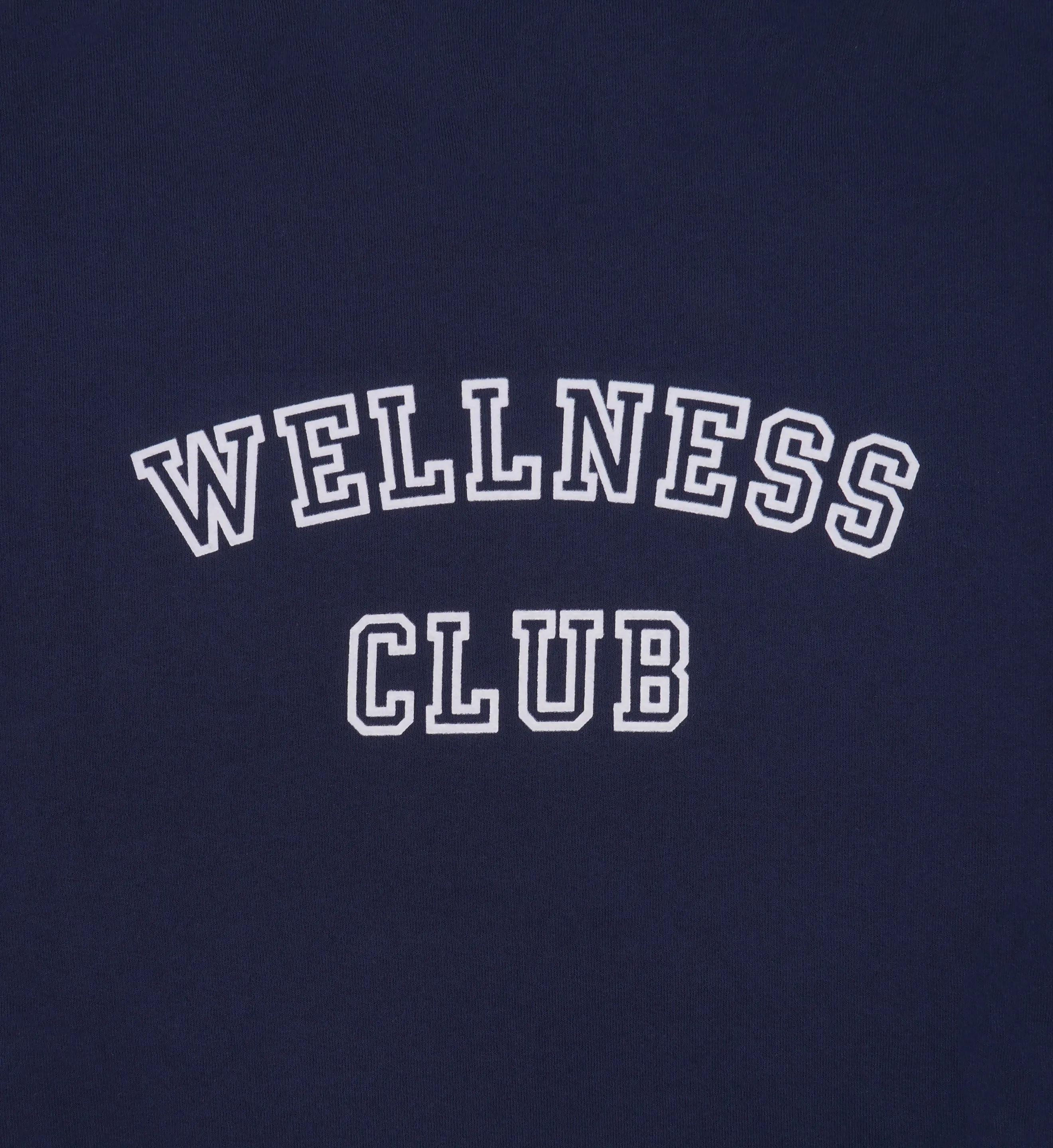 Wellness Club T-Shirt - Navy/White