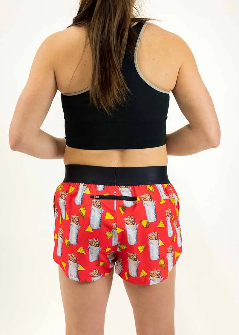 Women's Burritos 1.5" Split Shorts