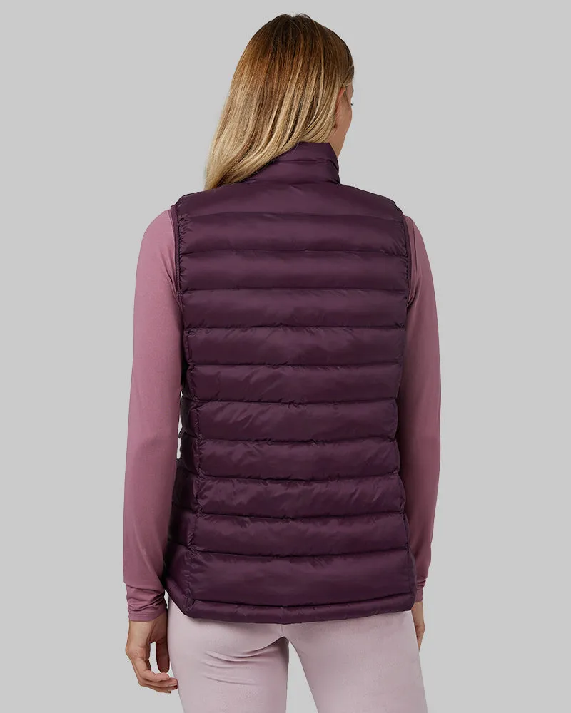 WOMEN'S LIGHTWEIGHT POLY-FILL PACKABLE VEST