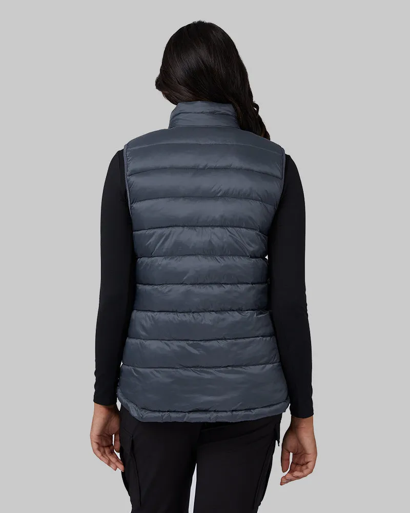 WOMEN'S LIGHTWEIGHT POLY-FILL PACKABLE VEST