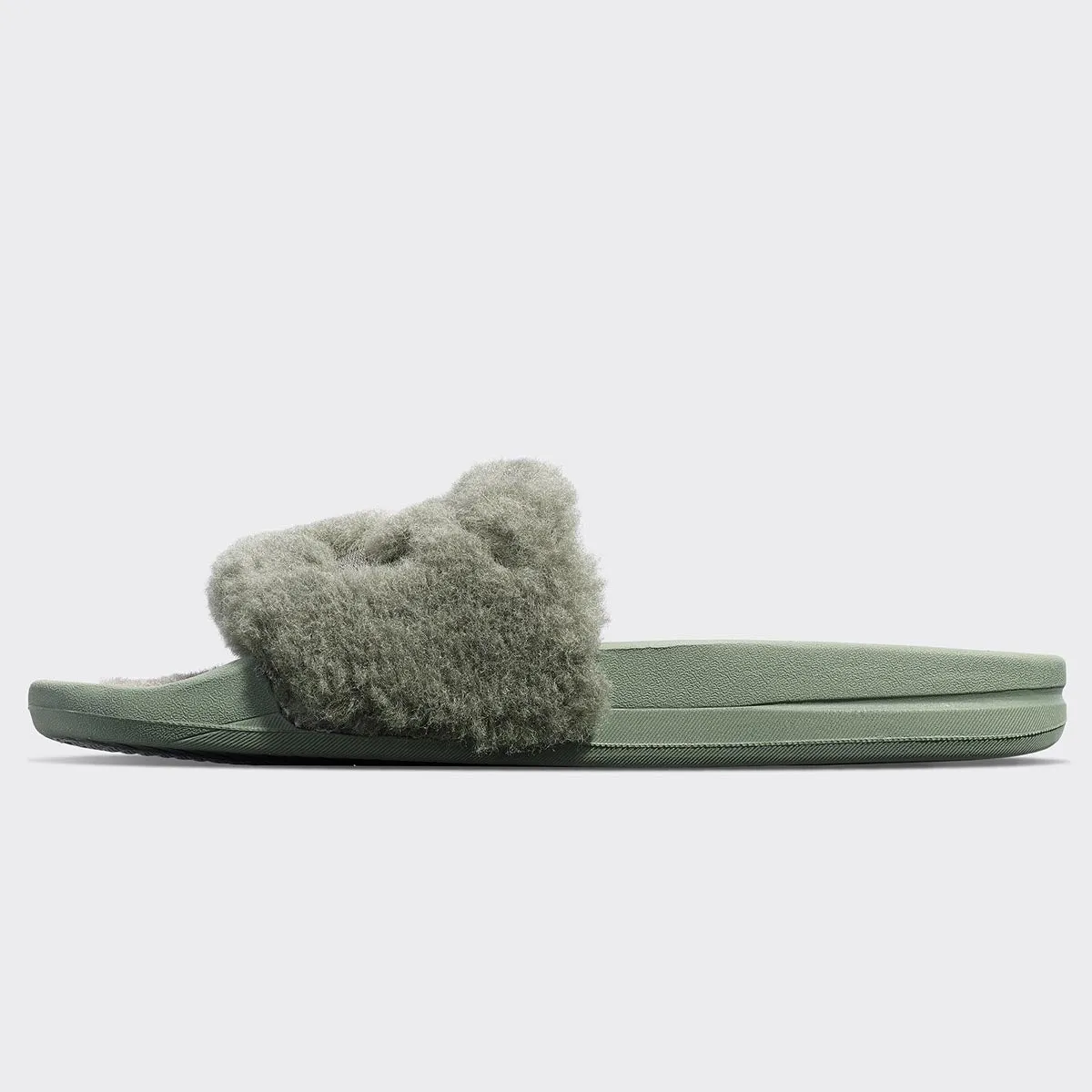 Women's Shearling Slide Fatigue