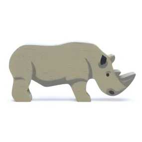 Wooden Rhino