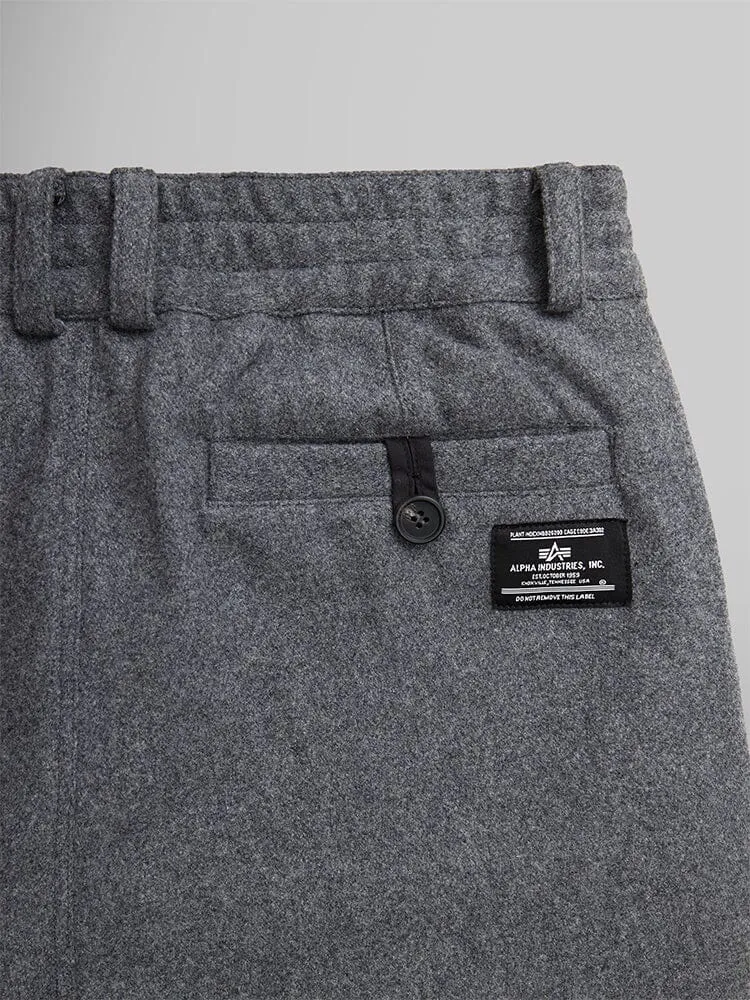 WOOL PULL ON PANT