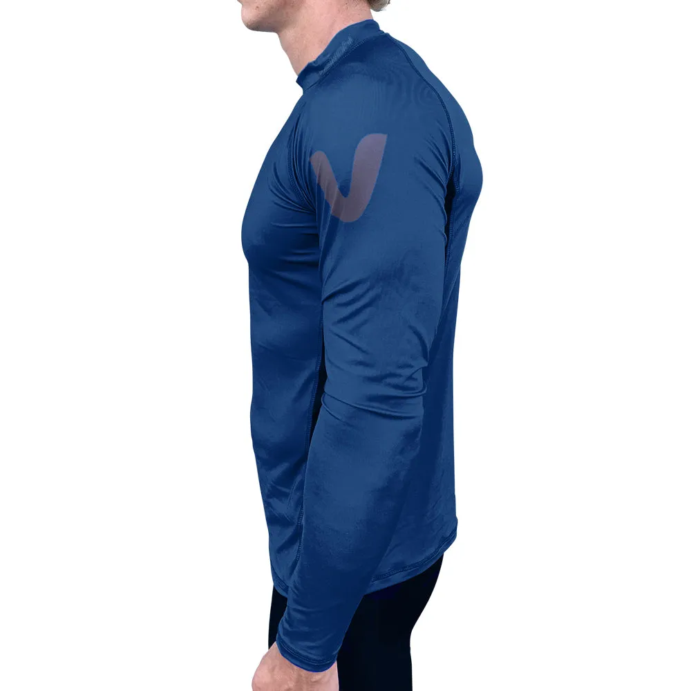 Youth Long Sleeve Rash Top - Navy