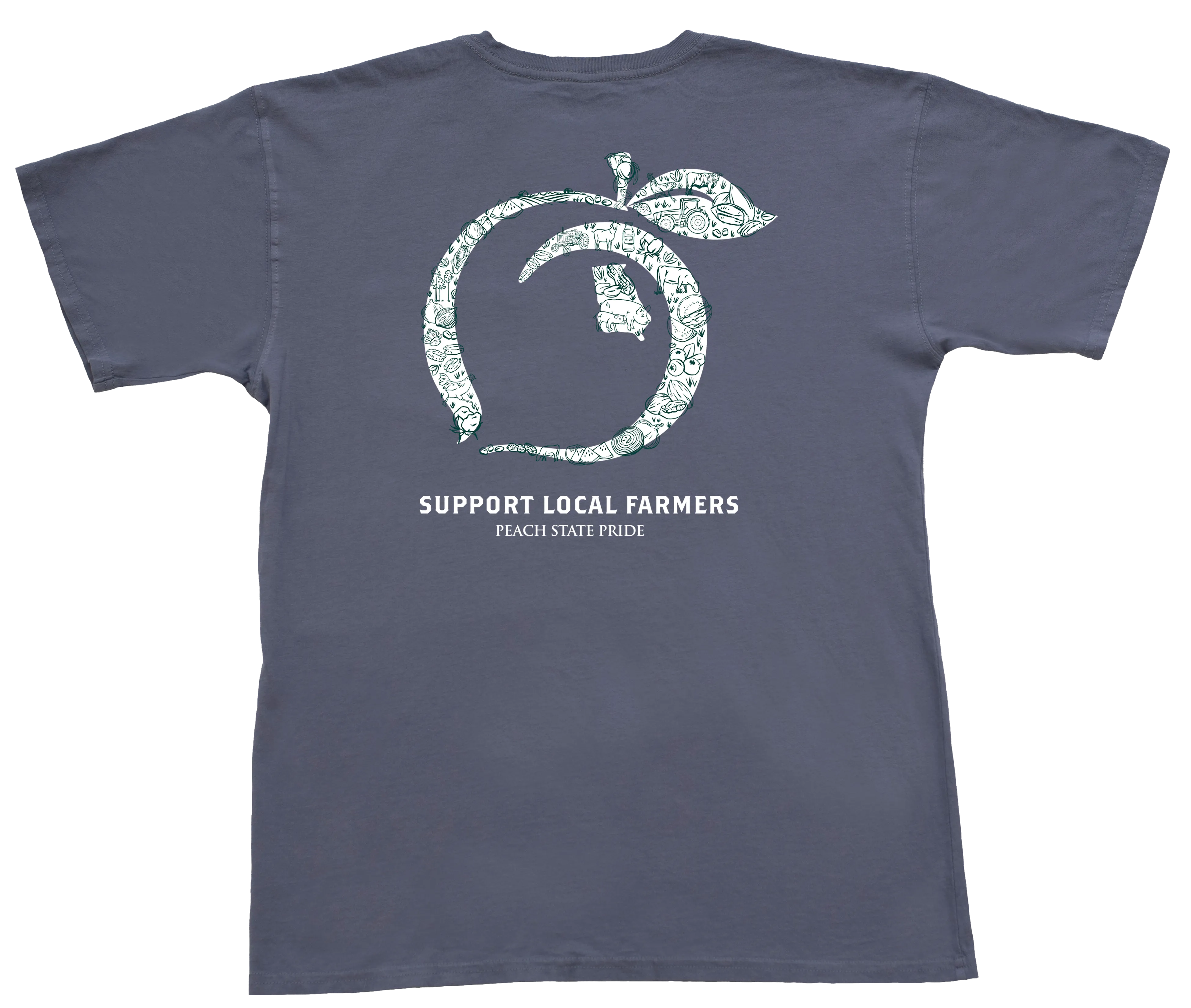 YOUTH - Support Local Farmers Short Sleeve Tee