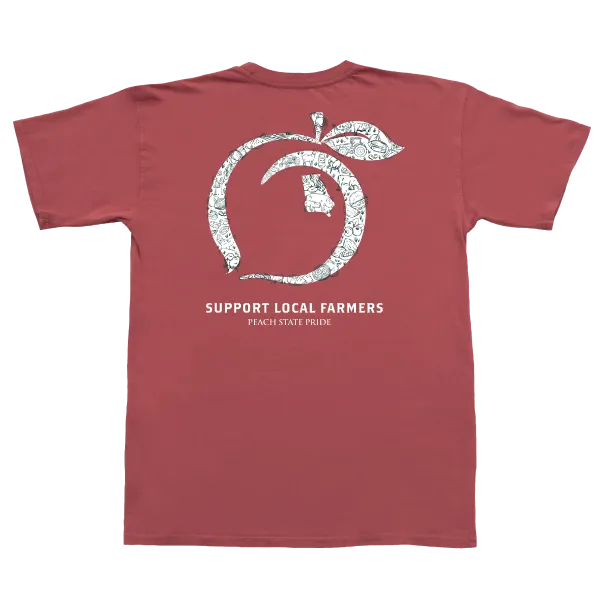 YOUTH - Support Local Farmers Short Sleeve Tee