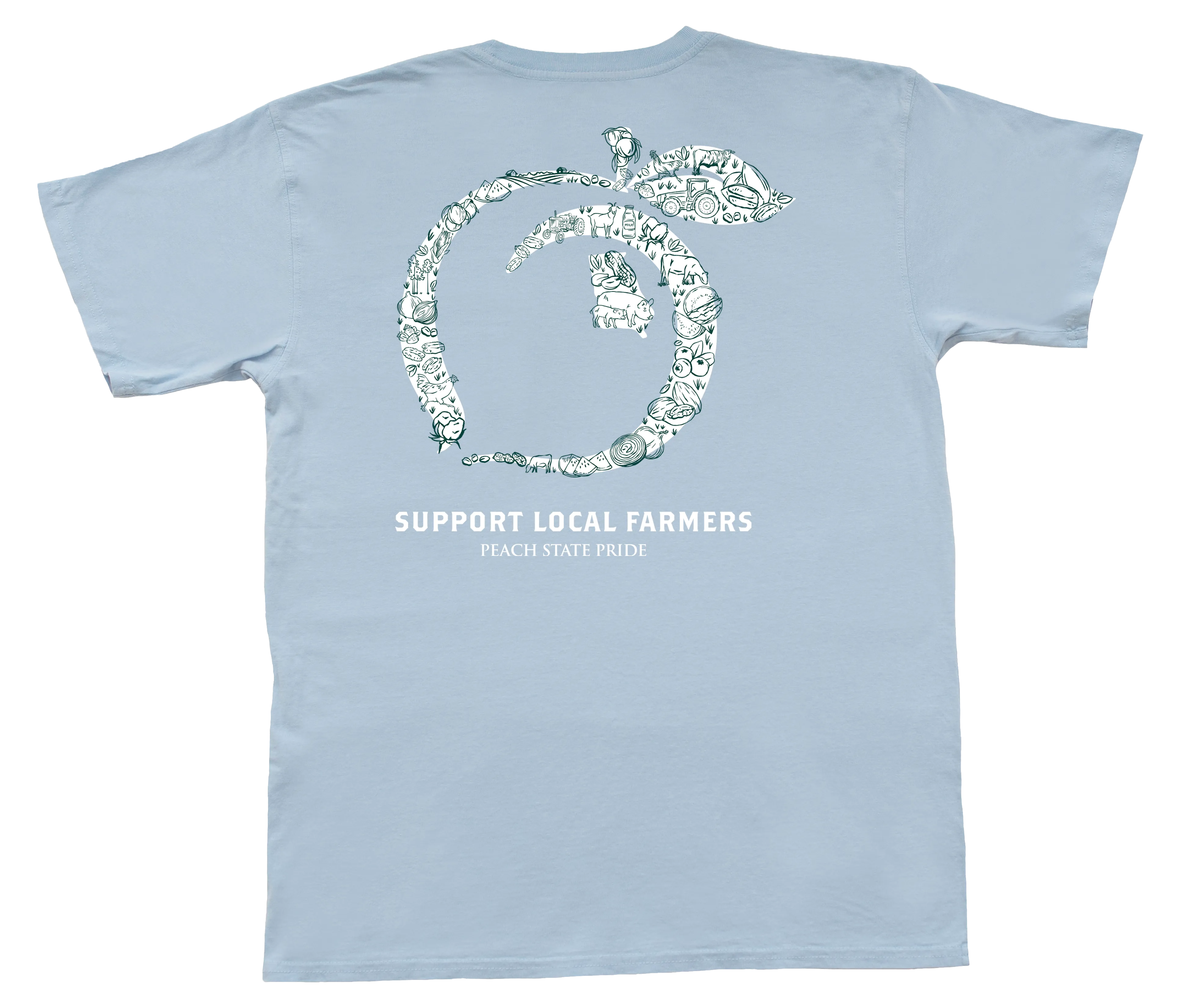 YOUTH - Support Local Farmers Short Sleeve Tee