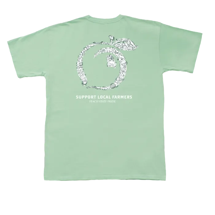 YOUTH - Support Local Farmers Short Sleeve Tee