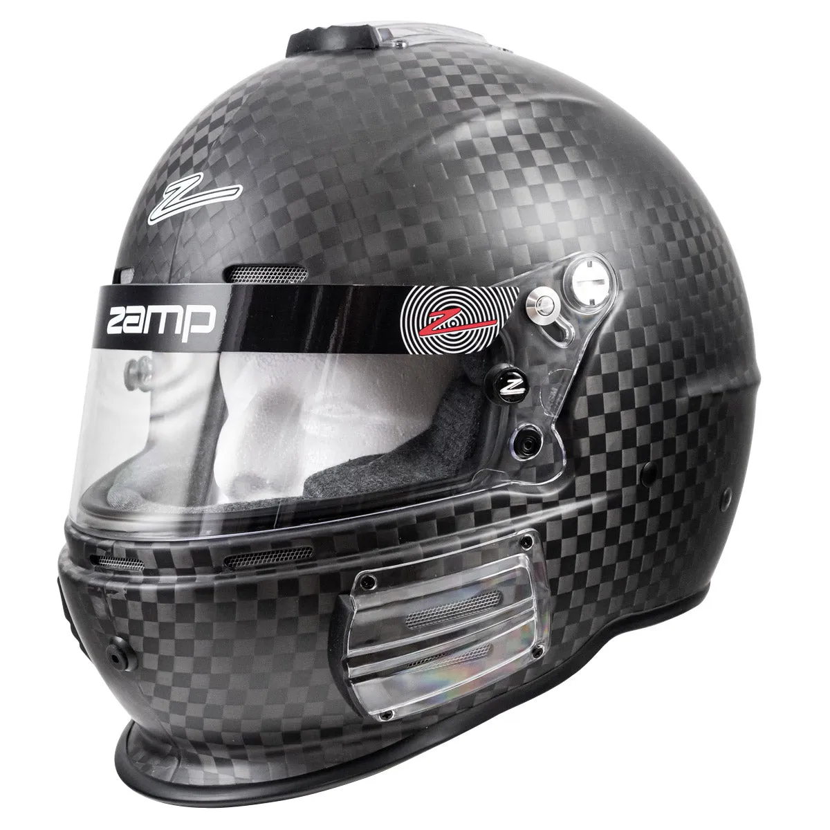 Zamp I RZ-64C Large Weave Carbon Snell SA2020 Racing Helmet