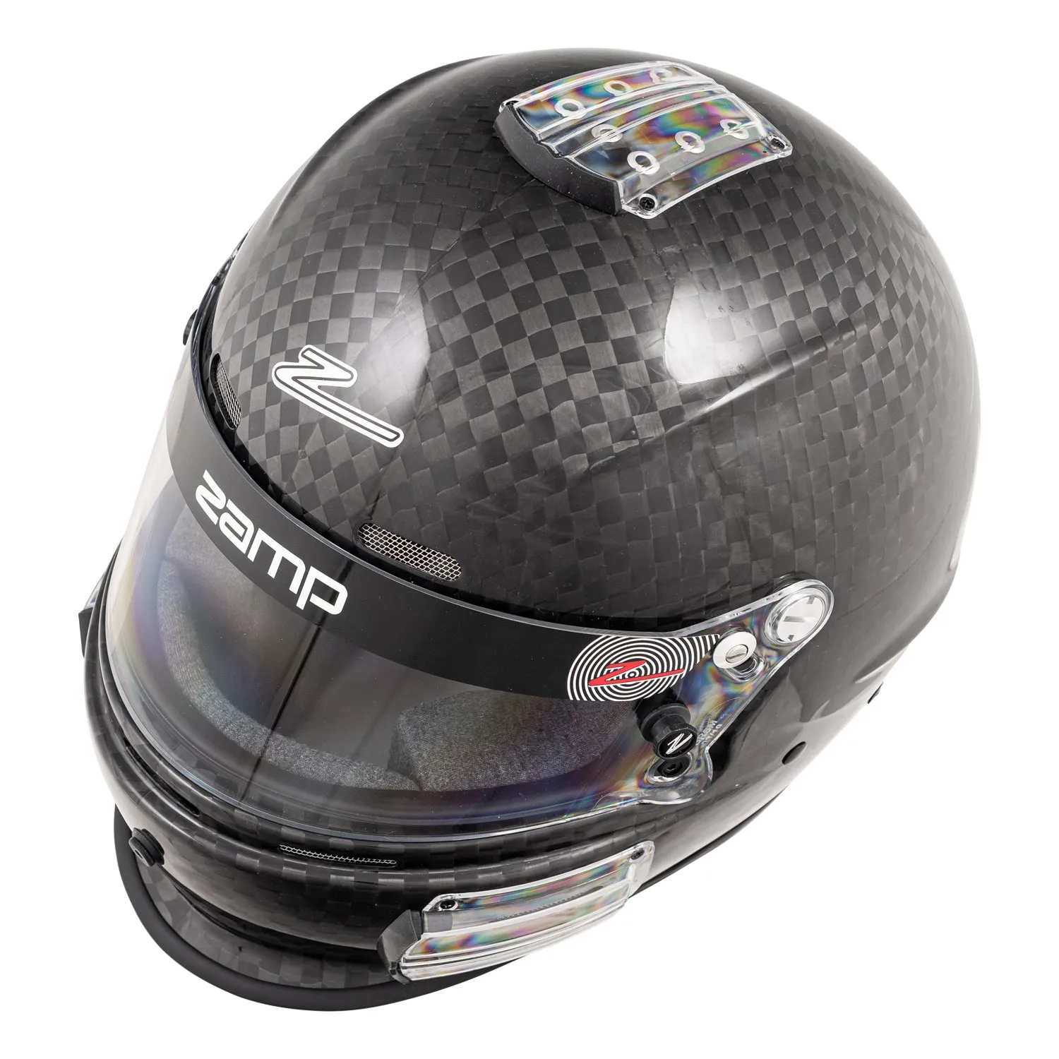 Zamp I RZ-64C Large Weave Carbon Snell SA2020 Racing Helmet